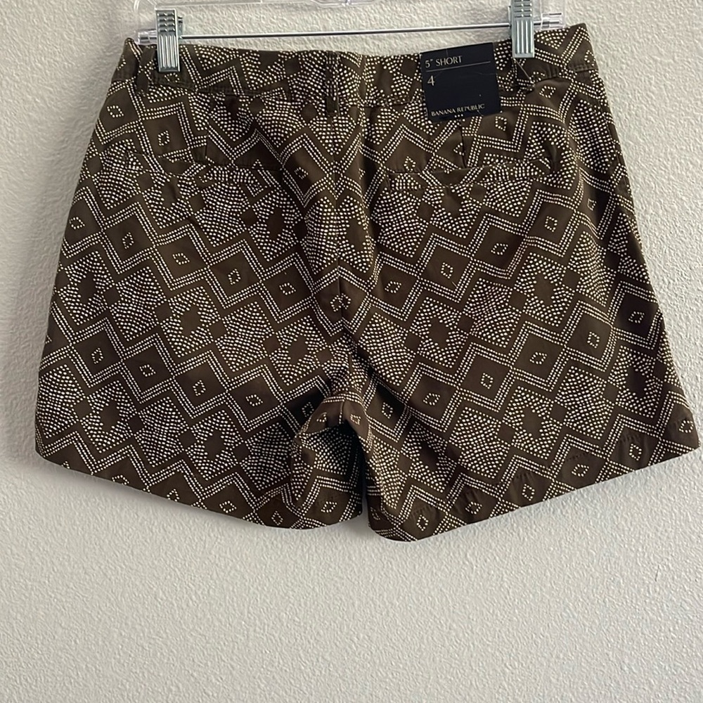 Banana Republic Boho Chino Shorts Size 4 - Picture 2 of 5